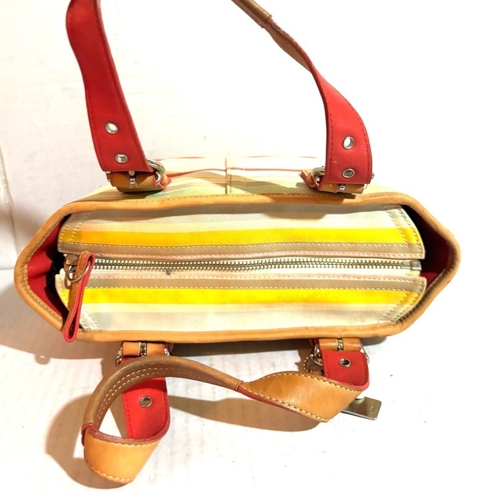 Coach vintage nylon satchel handbag - Picture 4 of 9